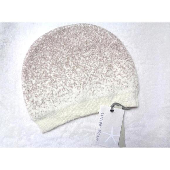 Barefoot Dreams CozyChic Lite Confetti Beanie Cream Taupe One Size NWT - Picture 5 of 5